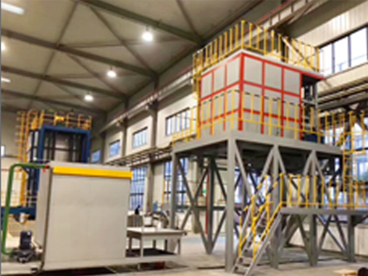 济南电炉制造山东青州建富齿轮案例 