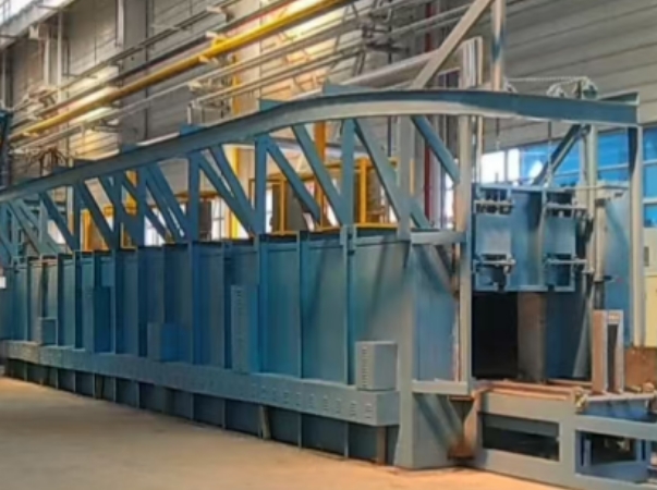 推杆式连续渗碳生产线